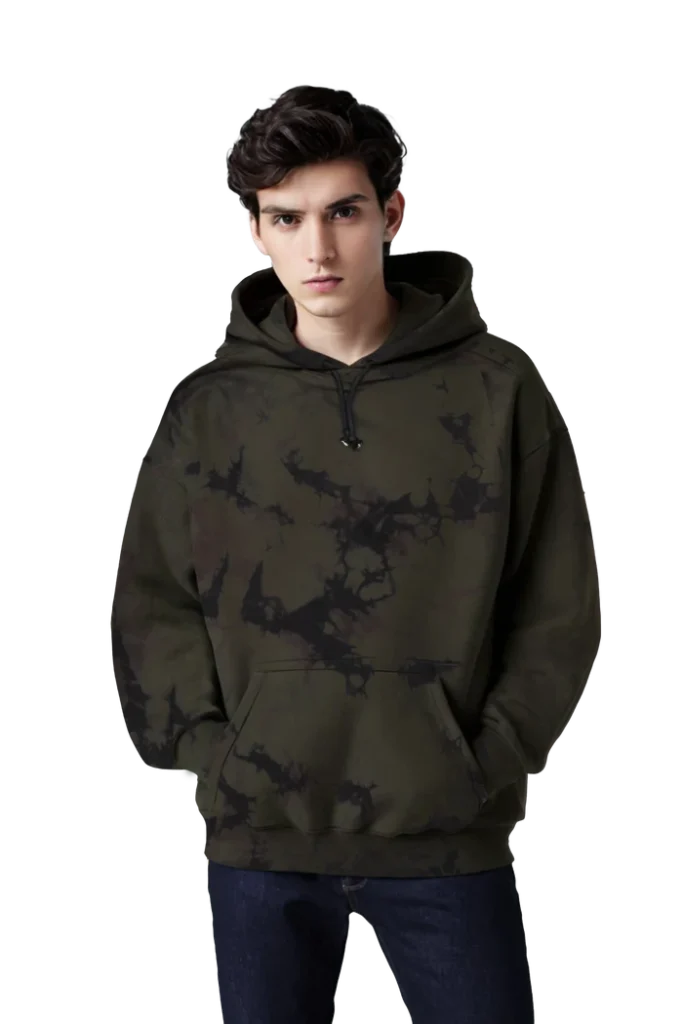 Tie Dye Hoodie Men's - Oversized & Stylish | Indusrobe