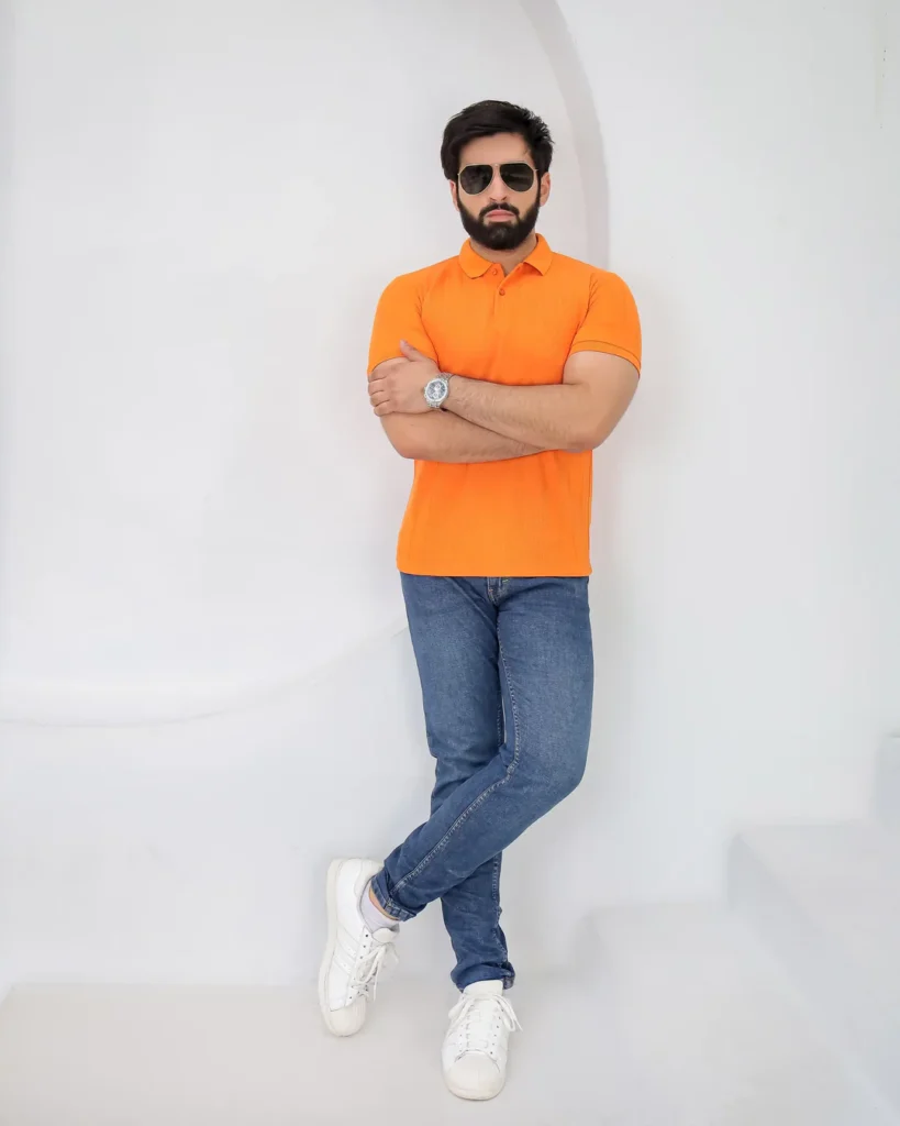 Amber Knitted Polo Shirt